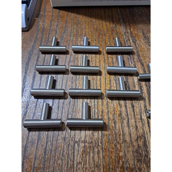 13 Brainerd Steel Bar Cabinet Drawer Pulls Handles Remodeling Furniture Refinish - Picture 2 of 3